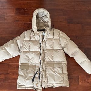 Eddie Bauer outer layer jacket, beige, XL, very good condition, used twice :)